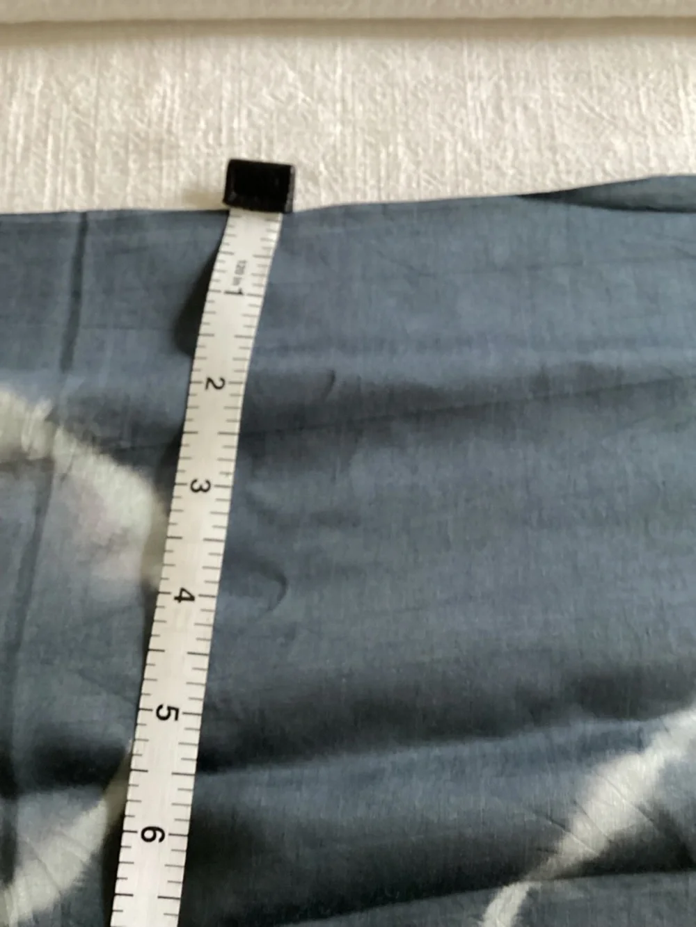 LUA Silk Linen Scarf Charcoal Tie Dye 33”x77” Lightweight Luxury Wrap NWT
